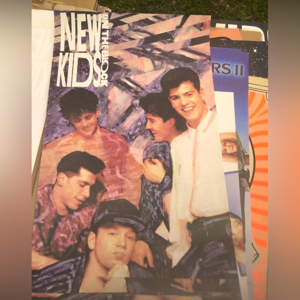 Vintage NEW KIDS ON THE BLOCK POSTER (1990)
